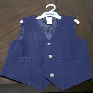 Gymboree boys size 7-8(M)  blue vest